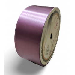 Reben PP Fancy Pepejal Plain Mauve Emas - 1 Gulungan 38MM