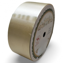 Reben PP Fancy Pepejal Cream  - 1 Gulungan 38MM