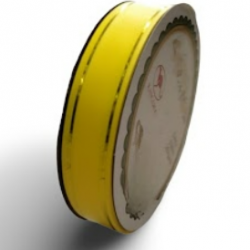 Pepejal PP Fancy Reben Plain Kuning Emas - 1 Roll 19MM