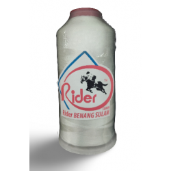 Benang Sulam Rider - Silver White 