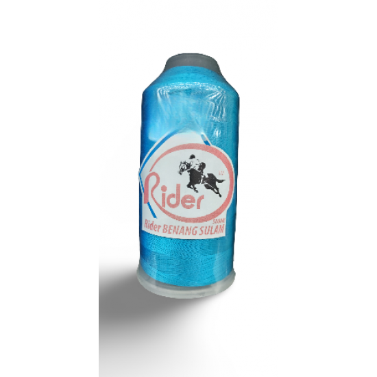 Benang Sulam Rider - Cyan 