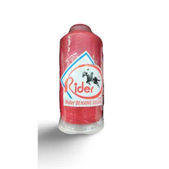 Benang Sulam Rider - Cherry Red