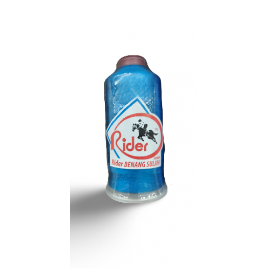 Benang Sulam Rider - Cyan Blue