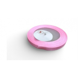 Reben Satin Warna Pepejal Hot Pink - #13