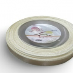 Reben Satin Warna Pepejal Ivory - #01