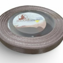 Reben Satin Warna Pepejal Khaki - #808