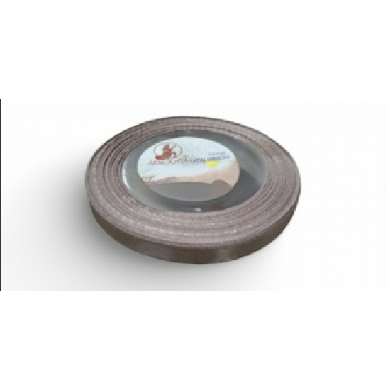 Reben Satin Warna Pepejal Khaki - #808