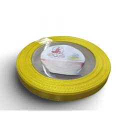 Reben Satin Warna Pepejal Daffodil - #3