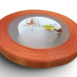 Reben Satin Warna Pepejal Pumpkin - #016