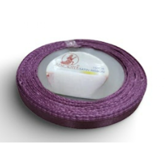 Reben Satin Warna Pepejal Purpureus - #A38