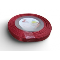 Reben Satin Warna Pepejal Red - #28