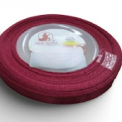 Reben Satin Warna Pepejal Red Wine - #29