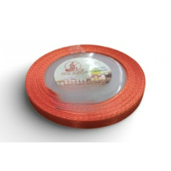 Reben Satin Warna Pepejal Russet Orange - #116