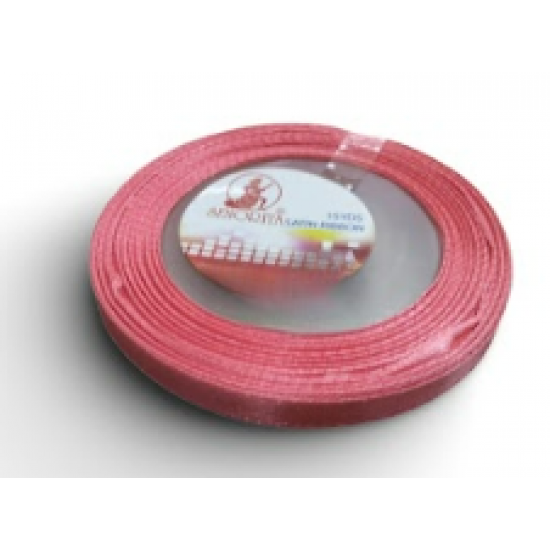 Reben Satin Warna Pepejal Salmon - #254