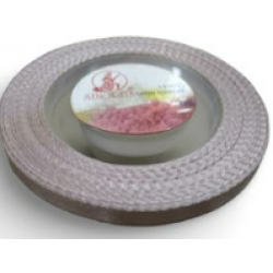 Reben Satin Warna Pepejal Timberwolf - #815