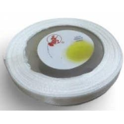 Reben Satin Warna Pepejal White smoke - #01A