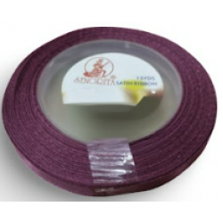 Reben Satin Warna Pepejal Wine - #818