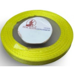 Reben Satin Warna Pepejal Yellow - #2