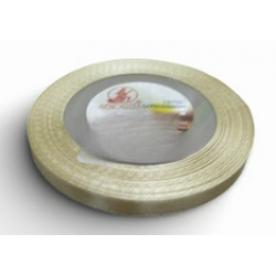 Reben Satin Warna Pepejal Lemon Chiffon - #51