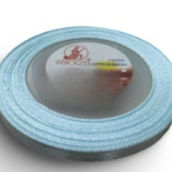 Reben Satin Warna Pepejal Light Blue - #231