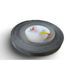 Reben Satin Warna Pepejal Metal Gray - #805