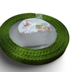 Reben Satin Warna Pepejal Moss Green - #208