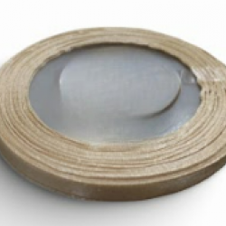 Reben Satin Warna Pepejal Bone - #52