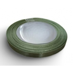 Reben Satin Warna Pepejal Asparagus - #803