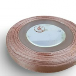 Reben Satin Warna Pepejal Buff - #252