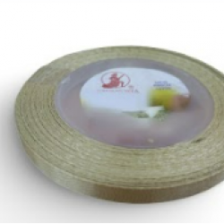 Reben Satin Warna Pepejal Chamois - #5155