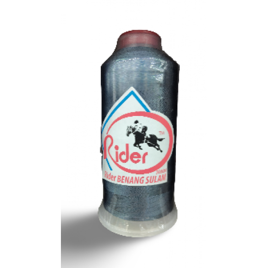 Benang Sulam Rider - Deep Charcoal