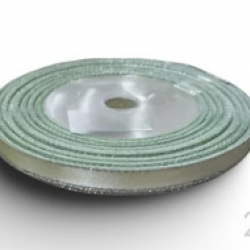 Reben Satin Tepi Perak Alablaster - #242S