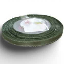 Reben Satin Tepi Perak Asparagus - #803S