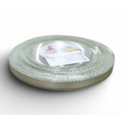 Reben Satin Tepi Perak Beige - #821S