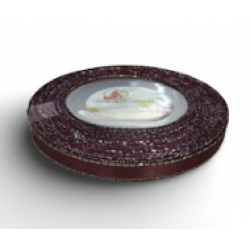 Reben Satin Tepi Perak Cinnabar - #809S