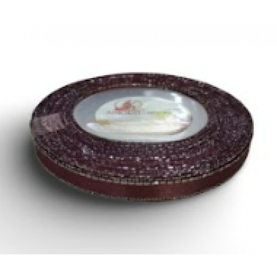 Reben Satin Tepi Perak Cinnabar - #809S