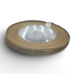 Reben Satin Tepi Perak Dark Goldenrod - #226S