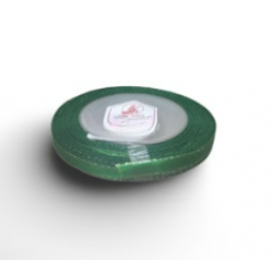 Reben Satin Tepi Perak Emerald - #26S