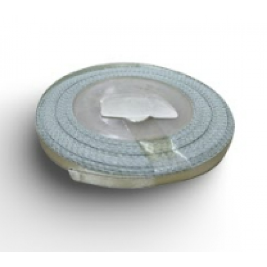 Reben Satin Tepi Perak Honeydew - #224S