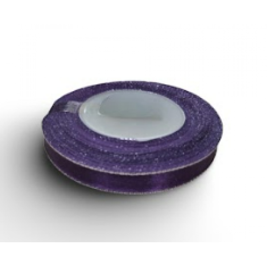 Reben Satin Tepi Perak Indigo - #14S