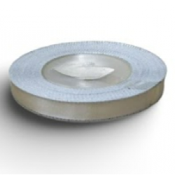 Reben Satin Tepi Perak Ivory - #01S