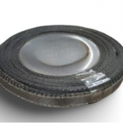 Reben Satin Tepi Perak Metal Gray - #805S