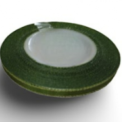 Reben Satin Tepi Perak Moss Green - #208S