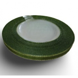 Reben Satin Tepi Perak Moss Green - #208S