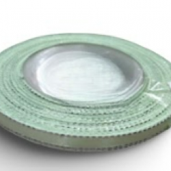 Reben Satin Tepi Perak Nyanza - #825S