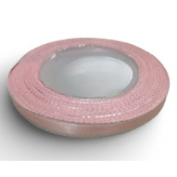 Reben Satin Tepi Perak Orchid Pink - #228S