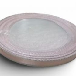 Reben Satin Tepi Perak Pearl Pink - #229S