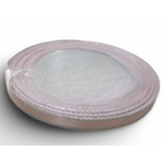 Reben Satin Tepi Perak Pearl Pink - #229S