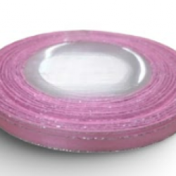 Reben Satin Tepi Perak Persian Pink - #013S