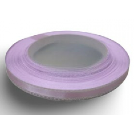 Reben Satin Tepi Perak Pink Lavender - #814S